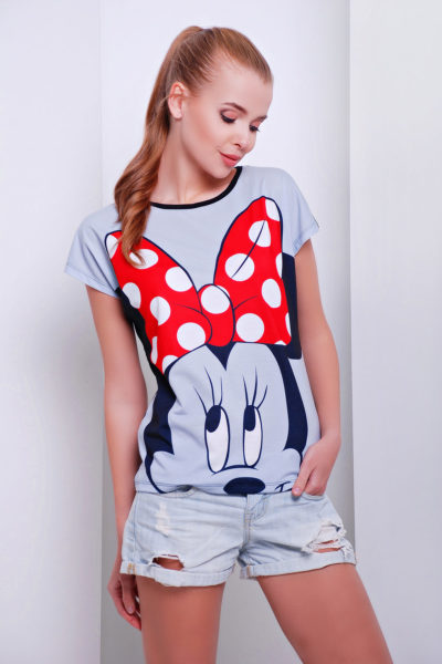 Minnie Mouse футболка Кимоно